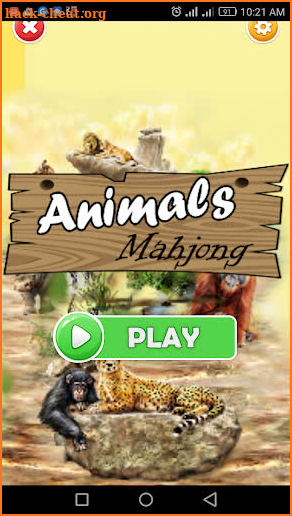 Animals Mahjong Solitaire screenshot