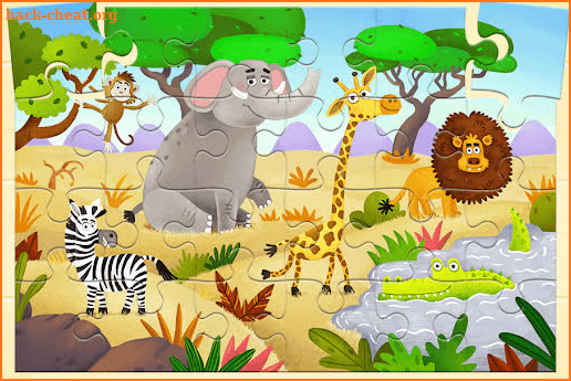 Animals Puzzle - Cartoon Puzzles for Kids screenshot