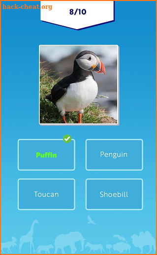 Animals Quiz - Guess the Animal screenshot