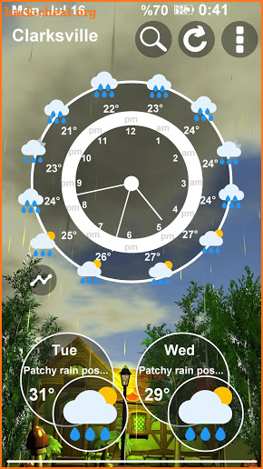 Animated 3D Weather screenshot