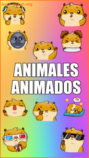 ANIMATED Animal Stickers (WAStickerApps) screenshot