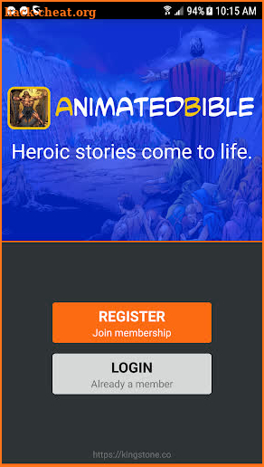 Animated Bible screenshot