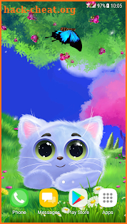 Animated Cat Live Wallpaper screenshot