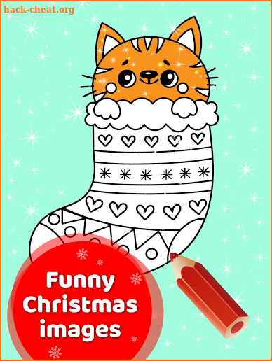 Animated Christmas Coloring Book screenshot