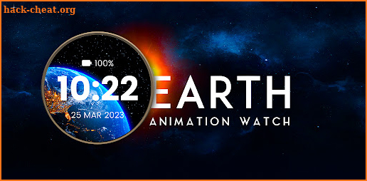 Animated Earth Watchfaces screenshot