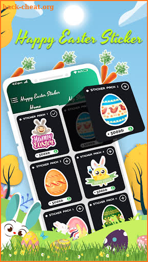 Animated Easter WAStickerApps screenshot