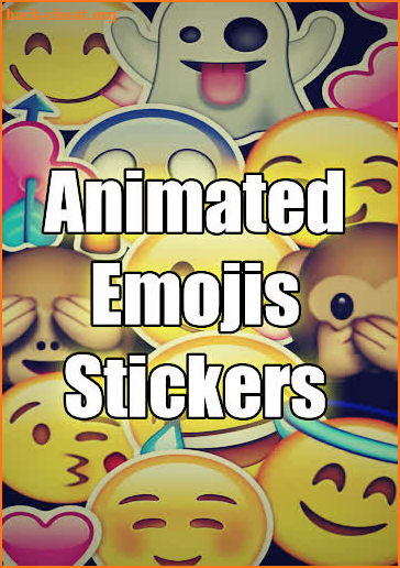 Animated Emojis Stickers (WAStickerApps) screenshot