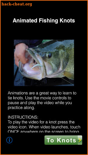 Animated Fishing Knots screenshot