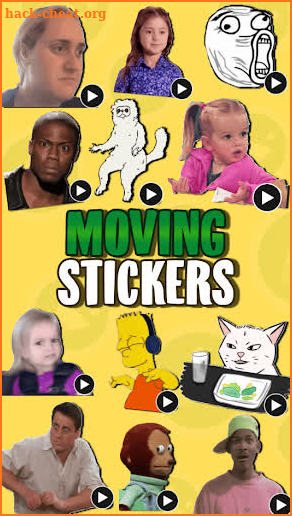 ANIMATED Funny Memes WastickerApps screenshot