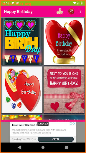 Animated Happy Birthday GIF Images screenshot