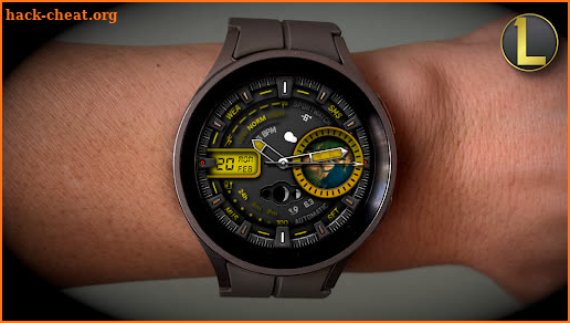 Animated Planet watch face screenshot