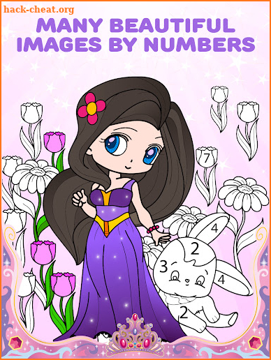 Animated Princess Coloring Boo screenshot
