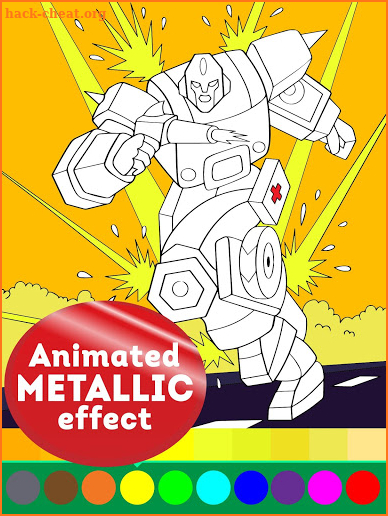 Animated Robots Coloring Book for Boys screenshot