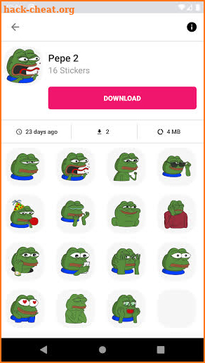 Animated Stickers & Emojis - WAStickerApps screenshot