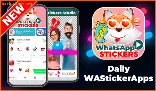 Animated Stickers For WhatsApp - WAStickerApps screenshot
