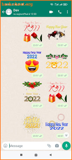 animated stickers happy new year 2022 screenshot