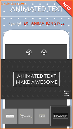 Animated Text – Text Animation Maker screenshot