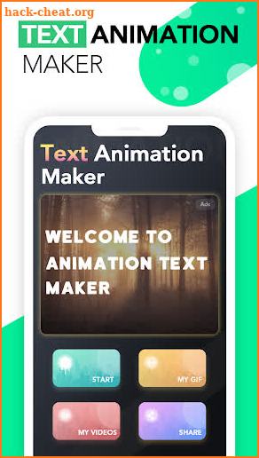 Animated Text -Type animated text on Video & Photo screenshot