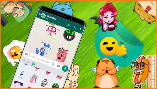 🎬 ANIMATED WAStickerApps (Moving Stickers) screenshot