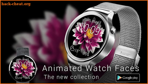 Animated watch faces screenshot