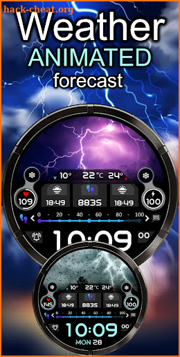 Animated Weather Digital ECO53 screenshot
