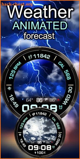 Animated Weather forecast EC52 screenshot