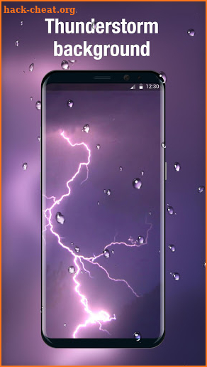 Animated weather live wallpaper& background screenshot