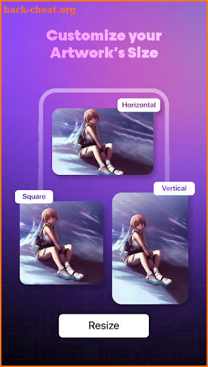 Anime AI Art Generator screenshot