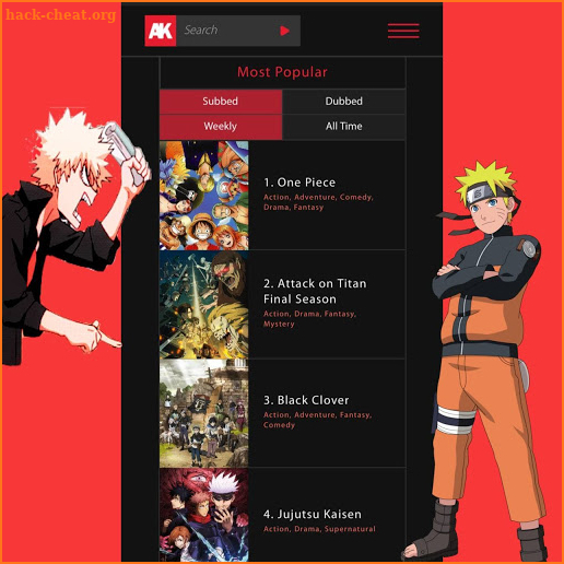 Anime AK screenshot