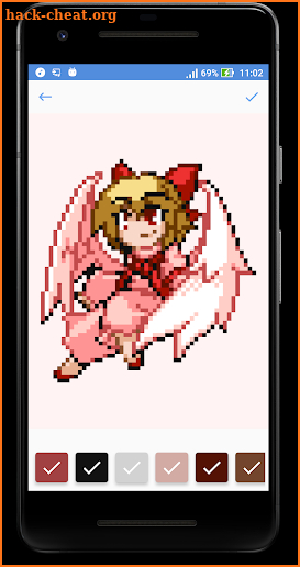 Anime & Manga Color by Number - Cute Pixel Art screenshot