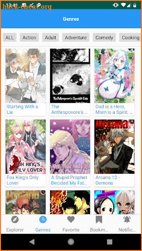Anime & Manga - Reading Free in English Online screenshot