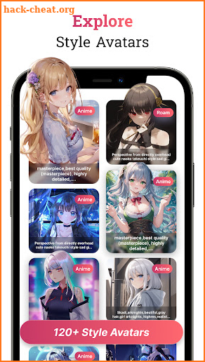 Anime Art & AI Art Generator screenshot