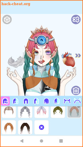 Anime Avatar maker 2 screenshot