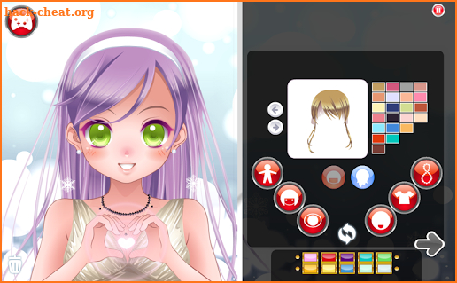 Anime Avatar maker : Anime Character Creator screenshot