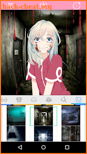 Anime Avatar Maker: Creepy Scream Factory screenshot