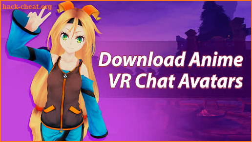 Anime avatars for VRChat screenshot