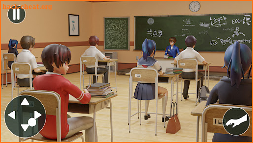 Anime Boy High School Life 3D screenshot