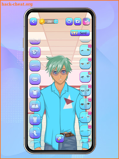 Anime Boys Dress Up Game screenshot