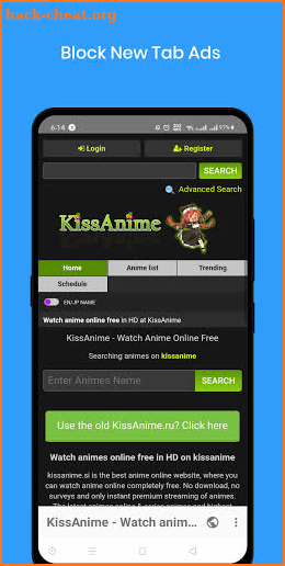 Anime Browser AdBlocker screenshot
