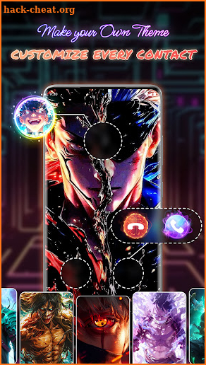 Anime Call Screen: Call Dialer screenshot