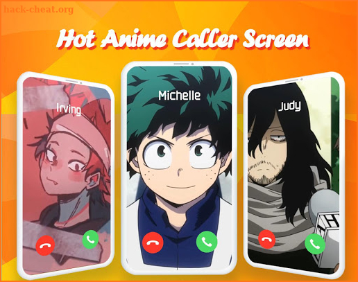 Anime Caller Screen: Call Flash, Video Ringtone screenshot