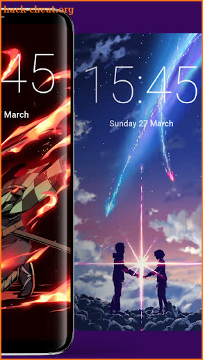 Anime Charging Wallpaper 4k screenshot