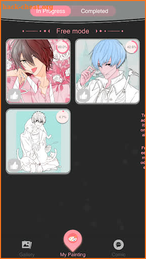 Anime Coloring screenshot
