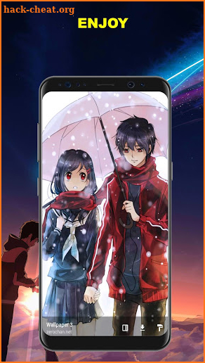 Anime Couple Fan Art & Wallpaper screenshot