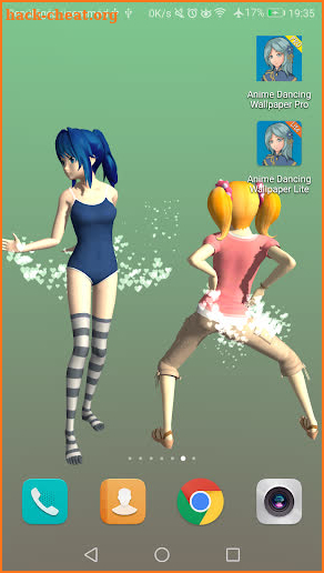 Anime Dancing Live Wallpaper Pro screenshot