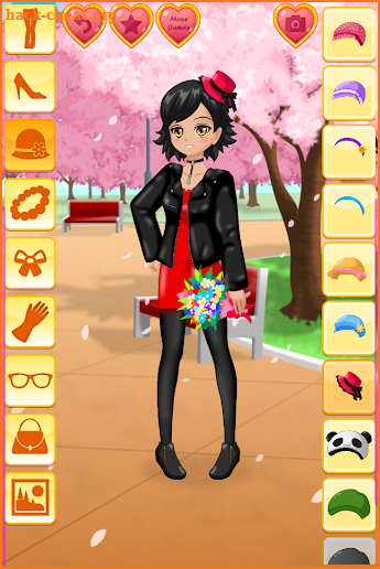 Anime Date Dress Up Girls Game screenshot