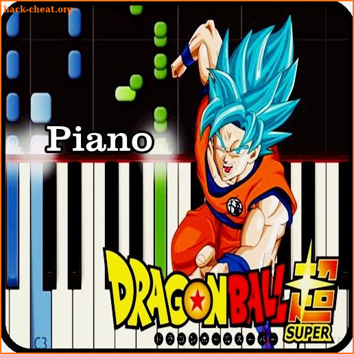 Anime Dragon Ball Piano Game screenshot