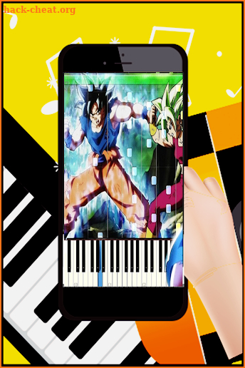 Anime Dragon Ball Piano Tiles screenshot