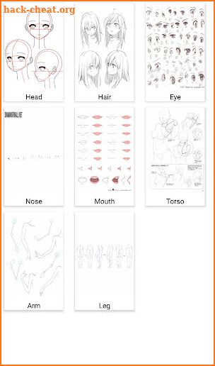 Anime Drawing Reference screenshot