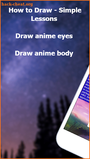 Anime drawing step by step screenshot